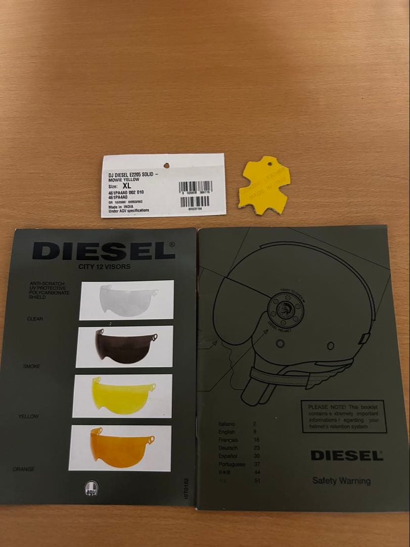 新春値下げ　ジェットヘルメット　agv &dieselコラボヘルメット