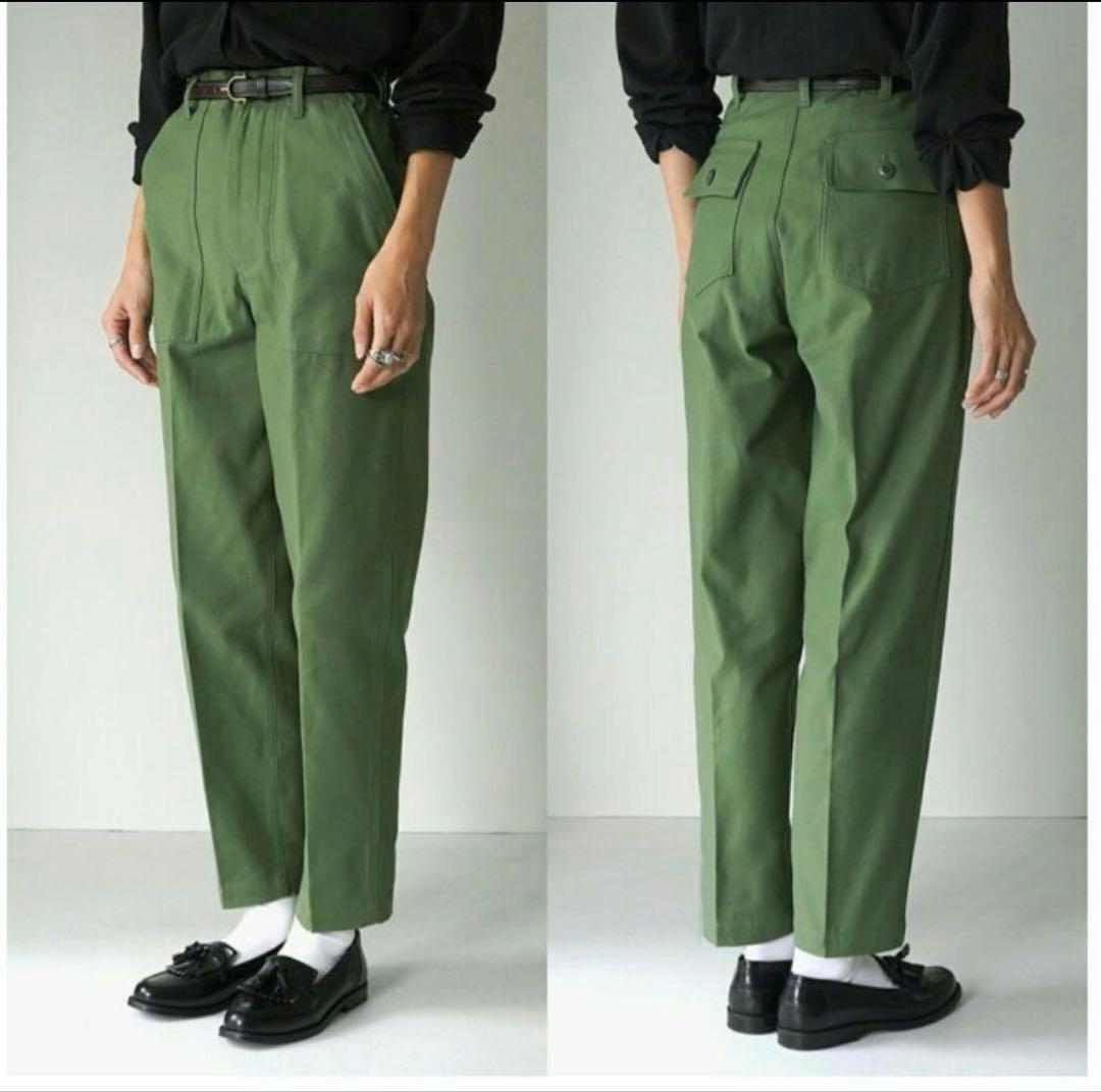 美品 早い者勝ち！ シンゾーン ベイカーパンツ 38 カーキ