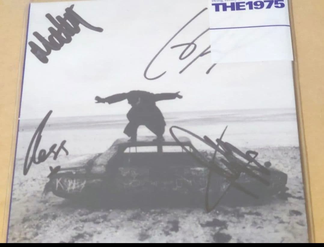 The 1975 直筆サイン入りCD 未開封新品