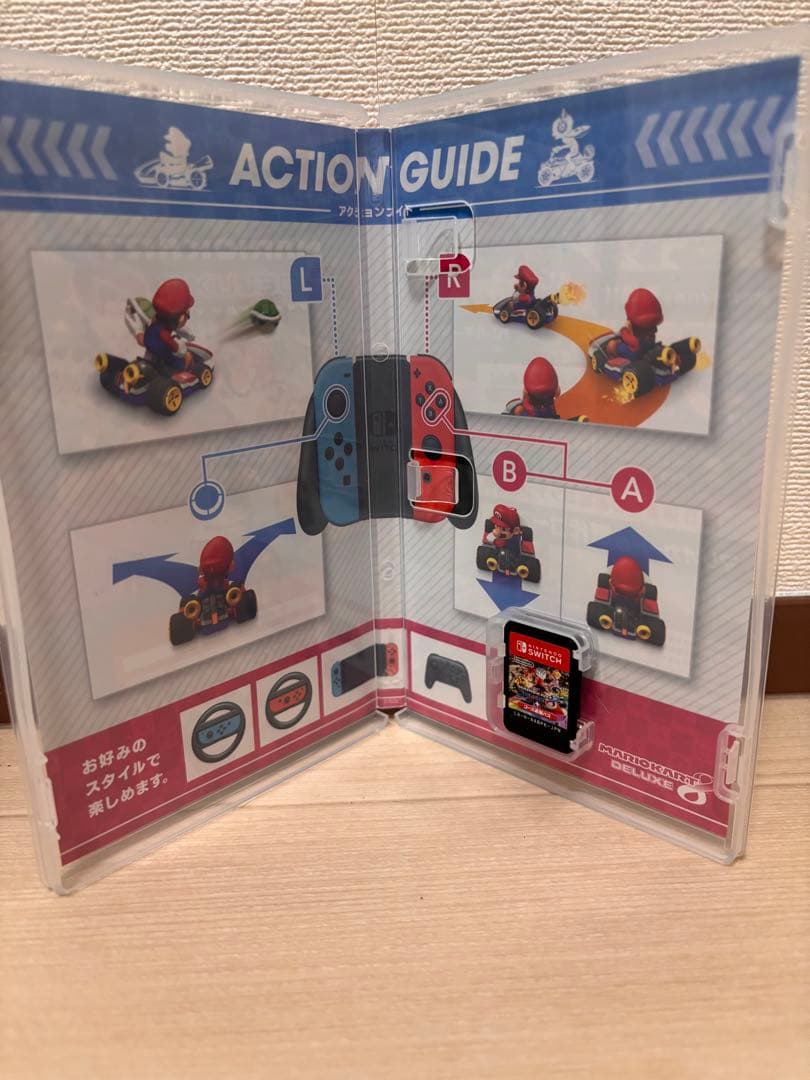 【美品】マリオカートデラックス8＋コース追加パス