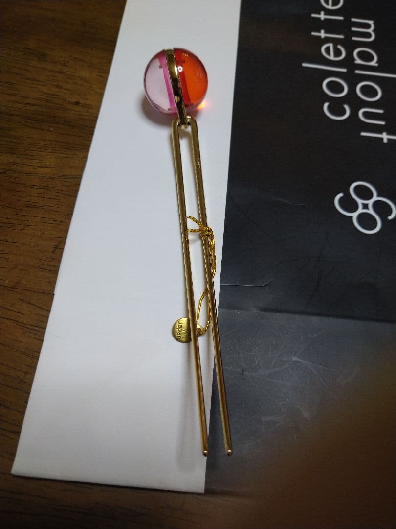 コレットマルーフ　ジェモロジー　オーブヘアピン