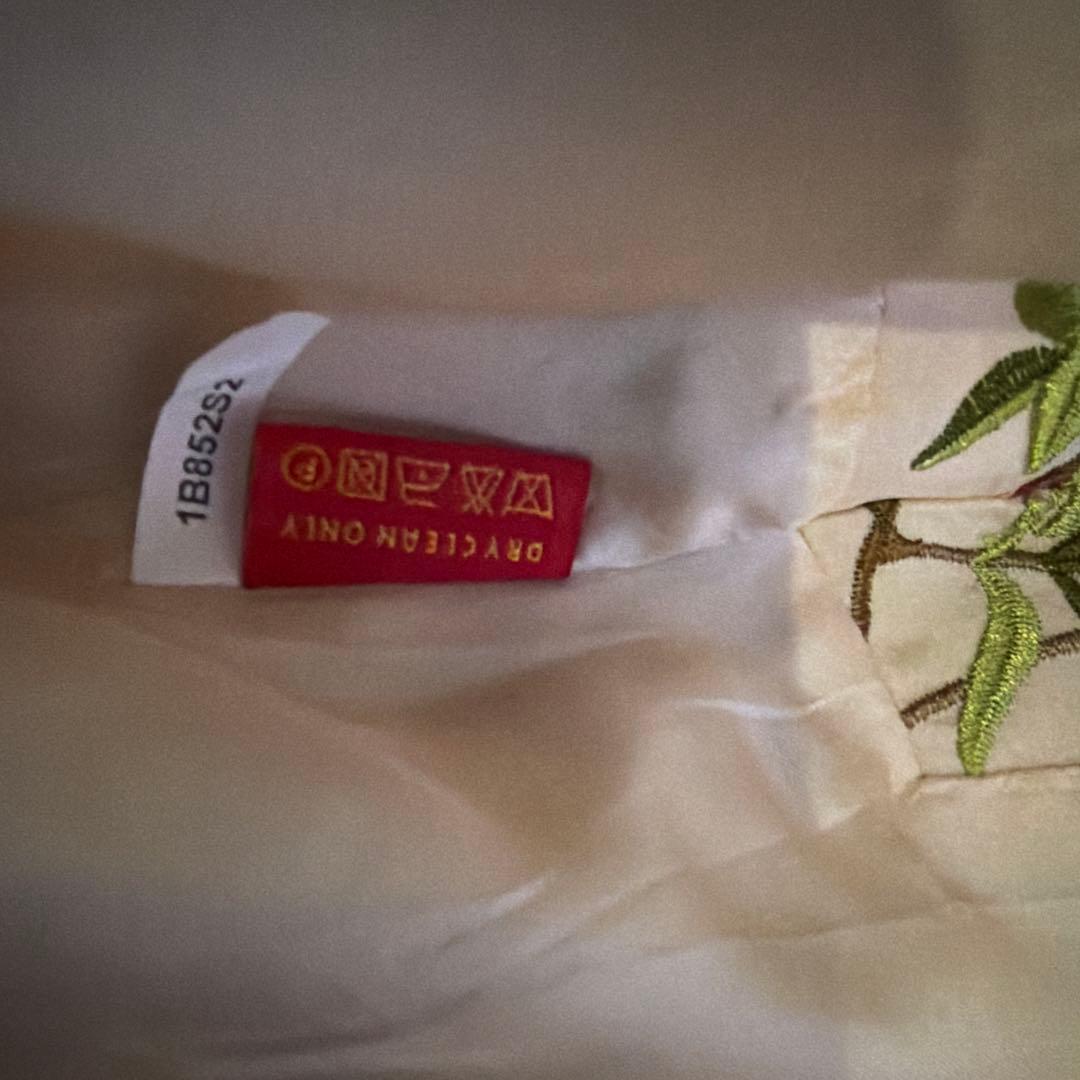 SHANGHAI TANG シルク花柄ジャケット US2