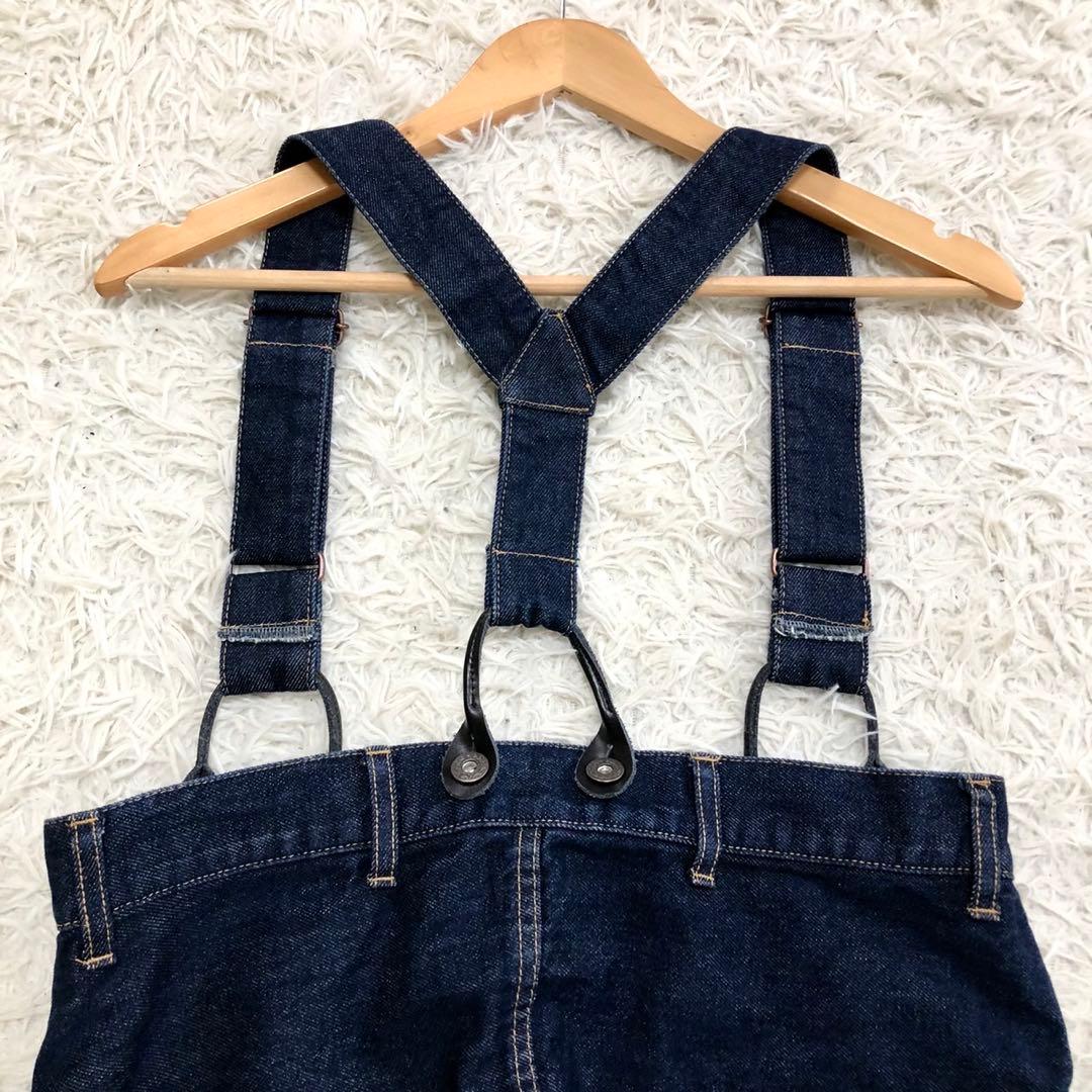 【美品】 FRAMeWORK PAYDAY サスペンダー オーバーオール 36
