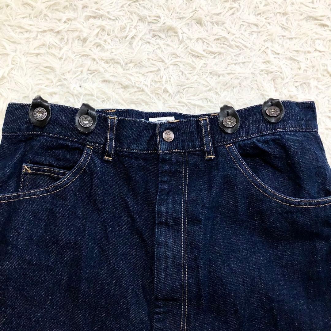 【美品】 FRAMeWORK PAYDAY サスペンダー オーバーオール 36