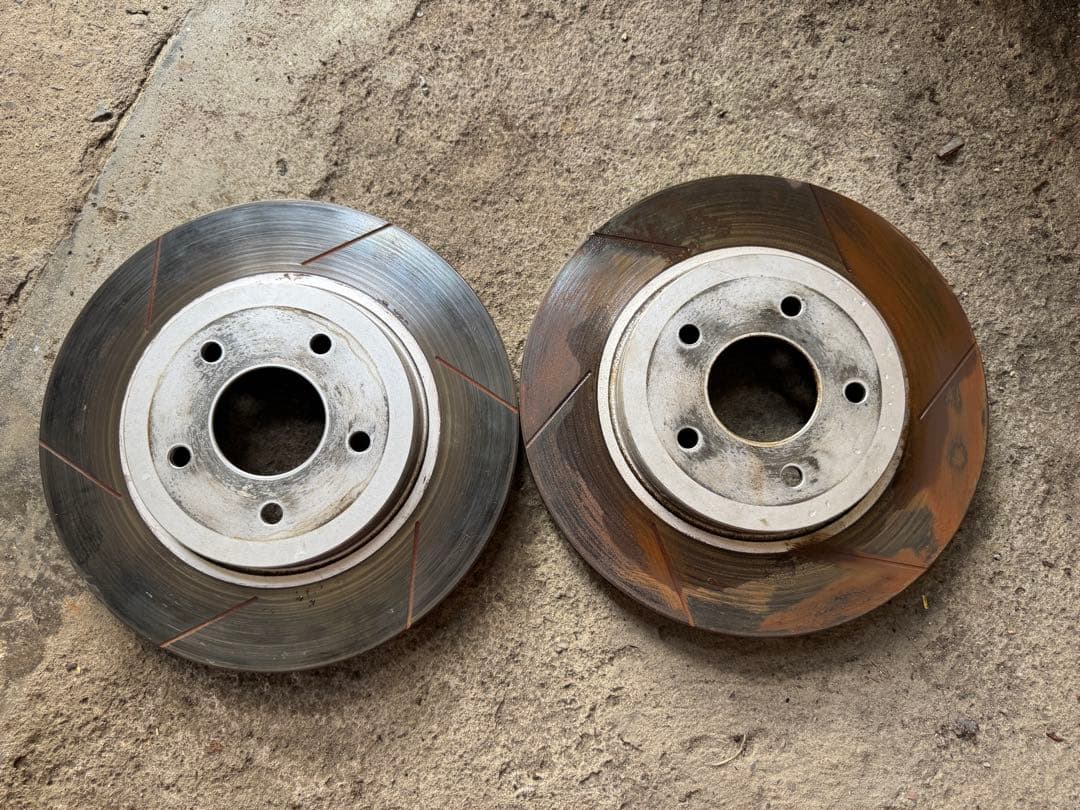 er34 フロントブレーキローター　ディクセル