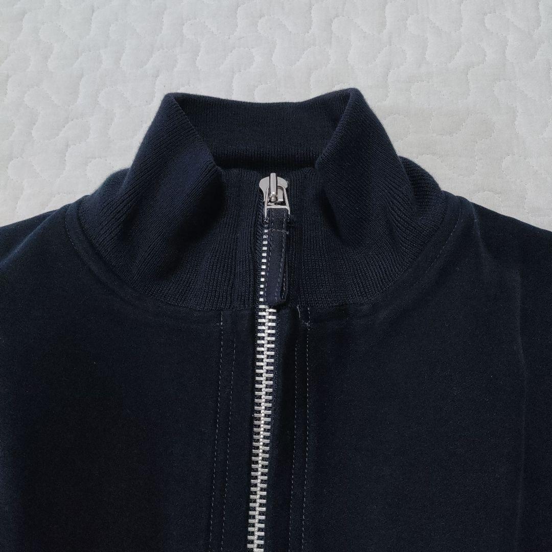 45R　現行タグ　中綿ベスト　コットン　起毛感あり◎　ネイビー　刺繍　3