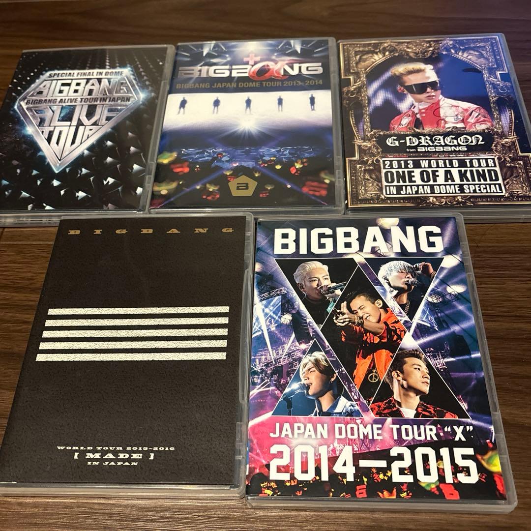 BIGBANG DVD 5点 セット 2012年〜2015年