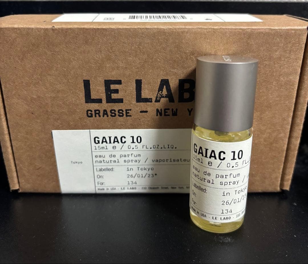 GAIAC 10 オードパルファム 15ml ルラボ ガイアック 10