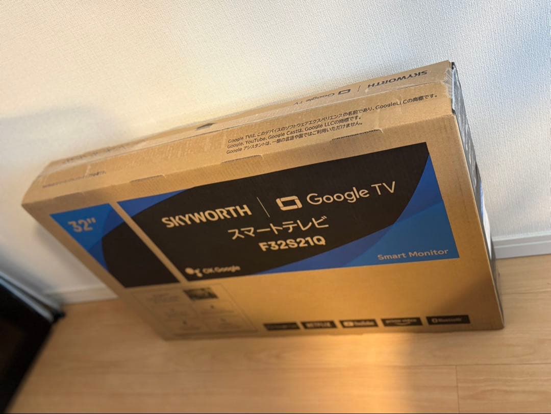 【値下げ中】SKYWORTH 32インチ Google TV F32S21Q