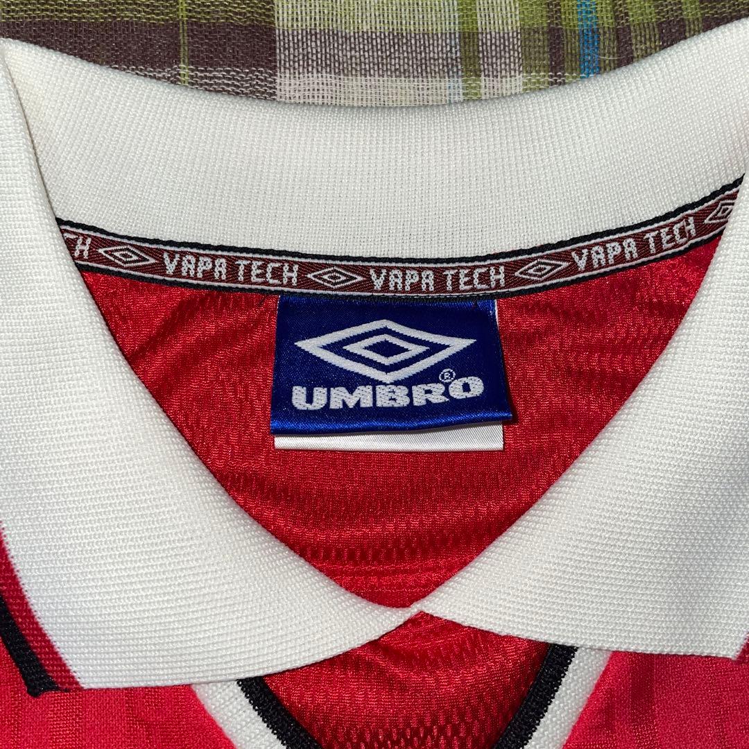 UMBRO マンチェスターユナイテッド　ベッカム　ユニホーム　Lサイズ
