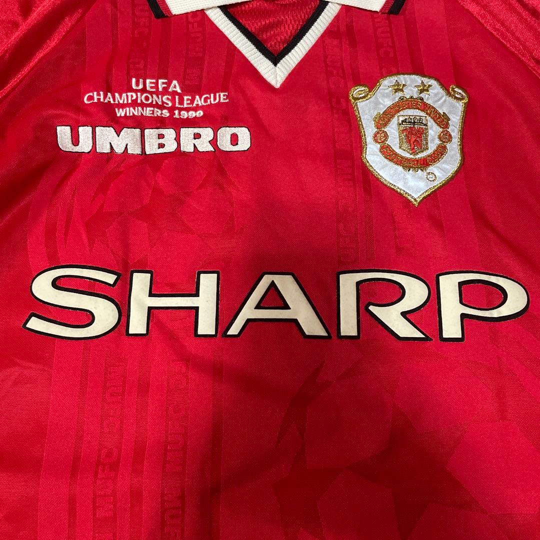 UMBRO マンチェスターユナイテッド　ベッカム　ユニホーム　Lサイズ