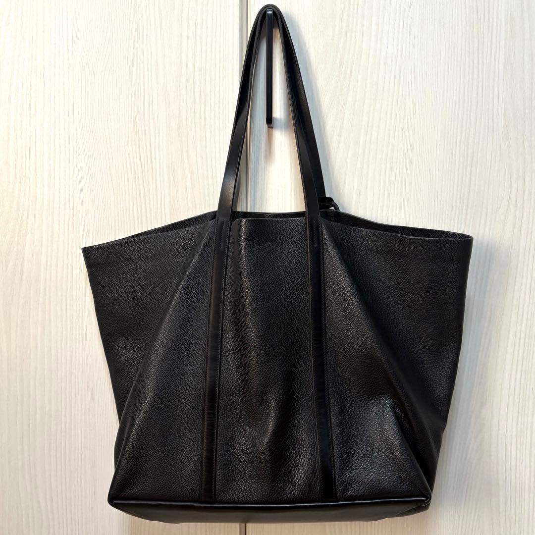 HYKEハイクCHACOLIレザーバッグブラックショルダーバッグトートバッグ