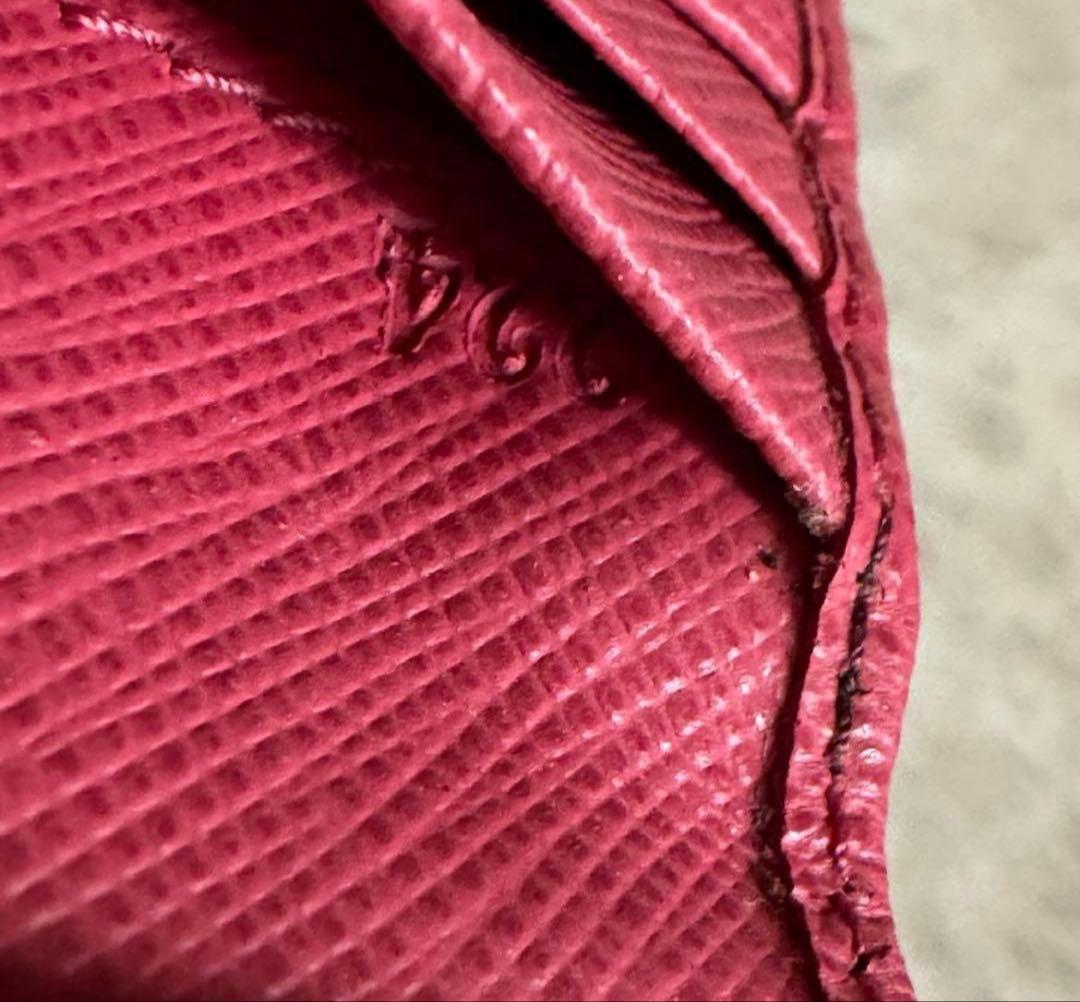 PRADA 財布 ブラック/ピンク