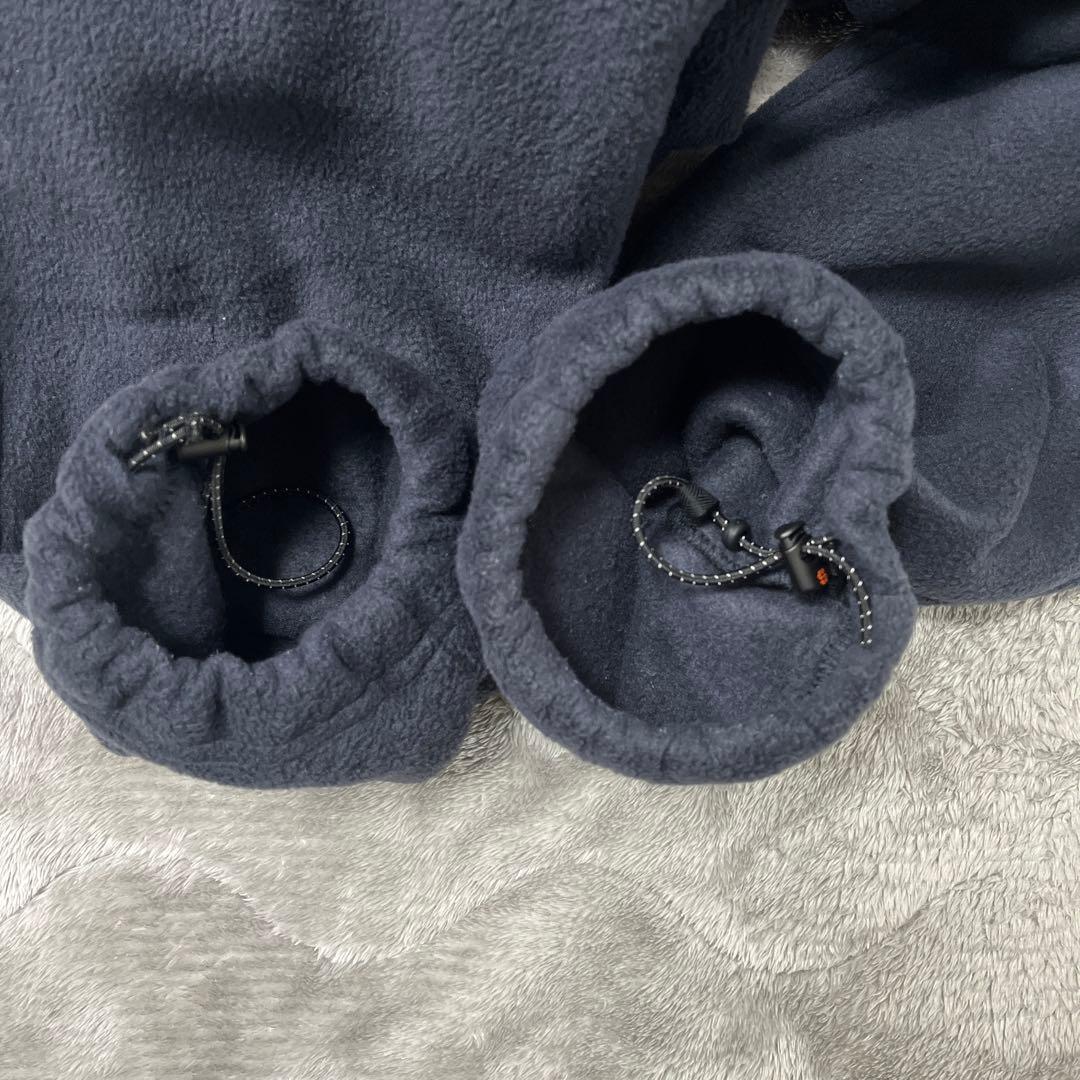 seesee フリースパンツ ネイビー M カーゴパンツ フリース