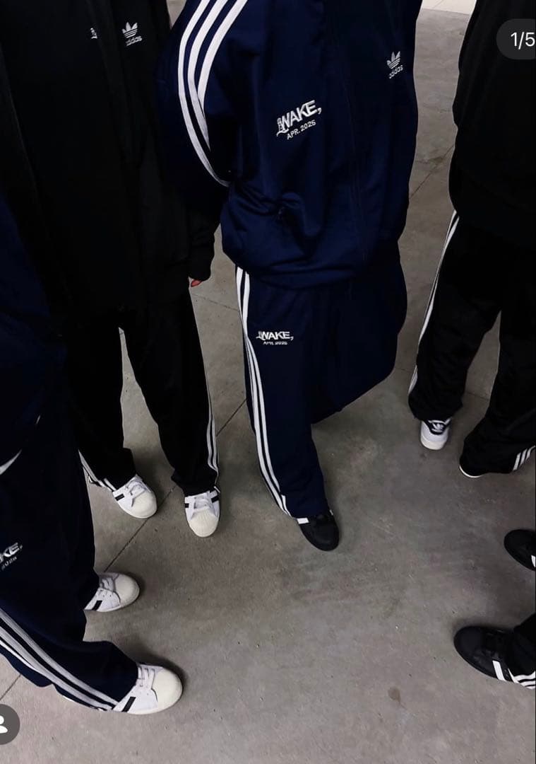 wake sapporo adidas FIREBIRD TT 3XL ネイビー