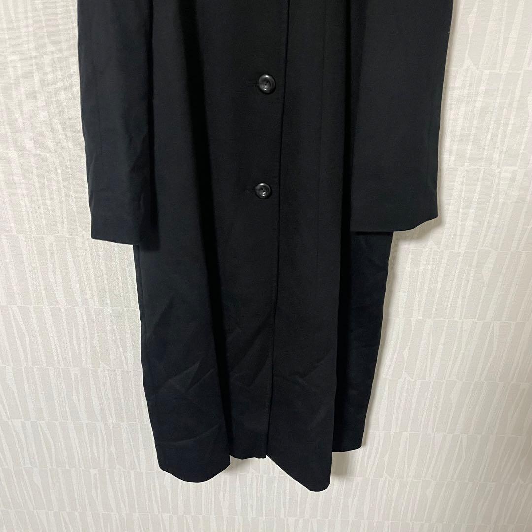 【極美品 St. ALMEIDA】カシミヤ100% ロングコート 黒 M
