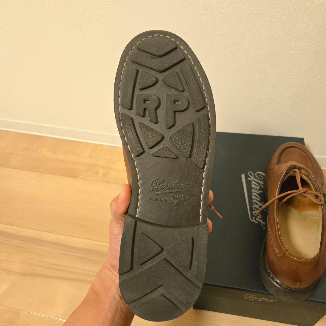 パラブーツ　シャンボード　マロン　7.5