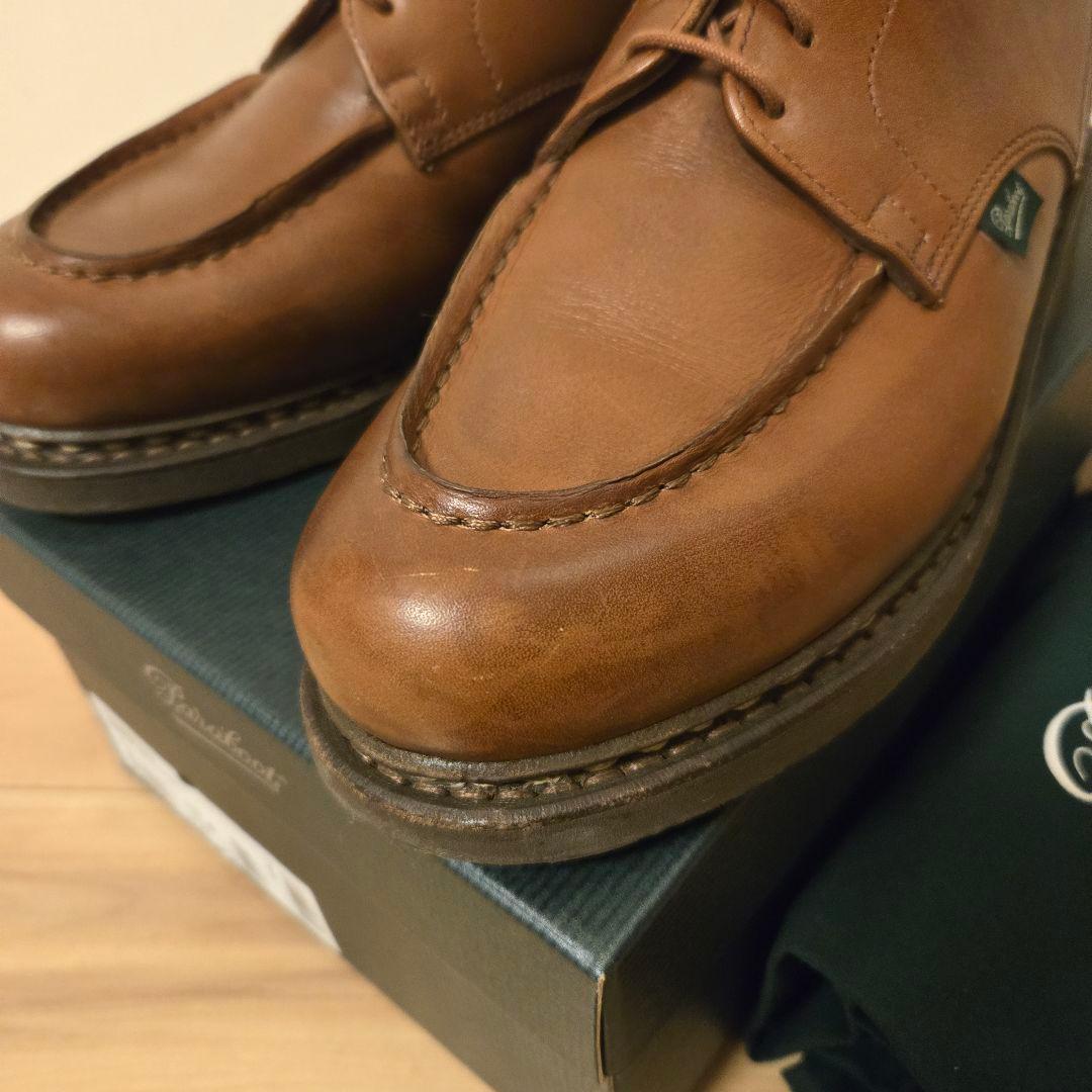 パラブーツ　シャンボード　マロン　7.5