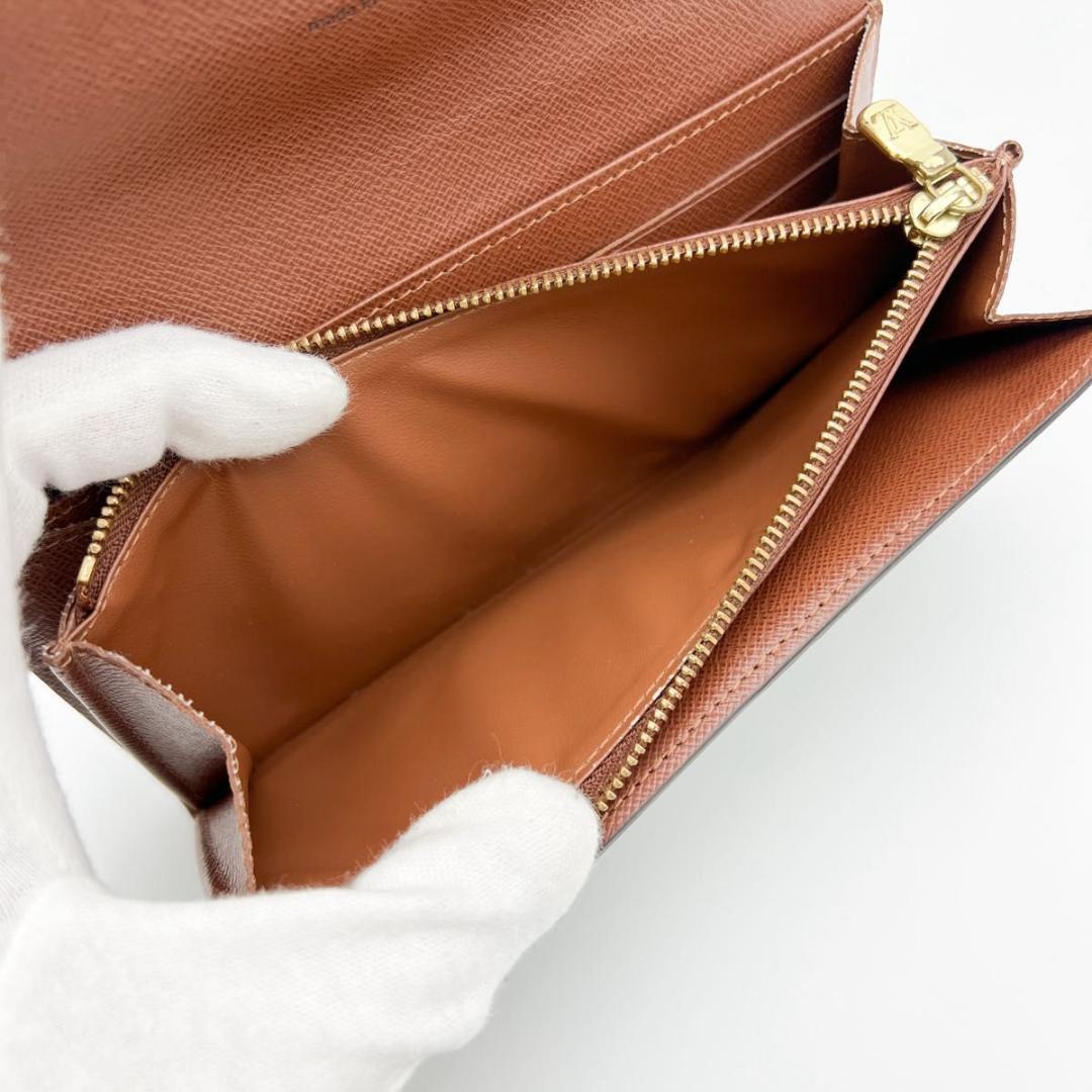 【美品】ヴィトン モノグラム ポルトフォイユ サラ 長財布 M61734