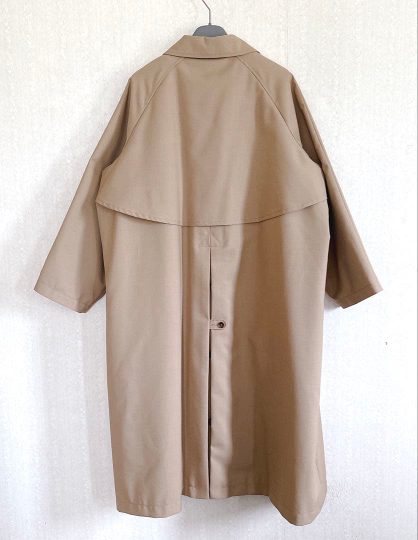 【極美品】グランマママドーター 中綿ライナー付き ギャバワイドトレンチコート