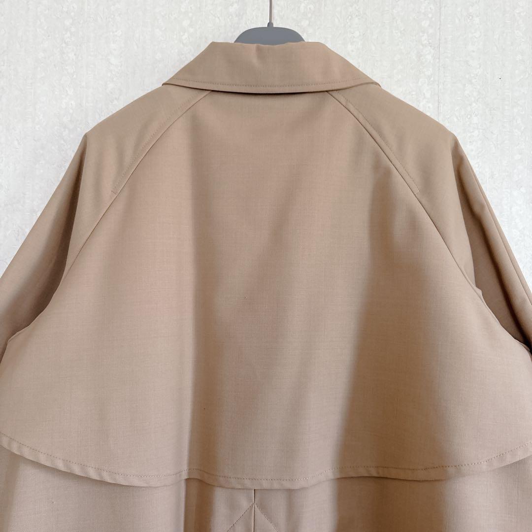 【極美品】グランマママドーター 中綿ライナー付き ギャバワイドトレンチコート