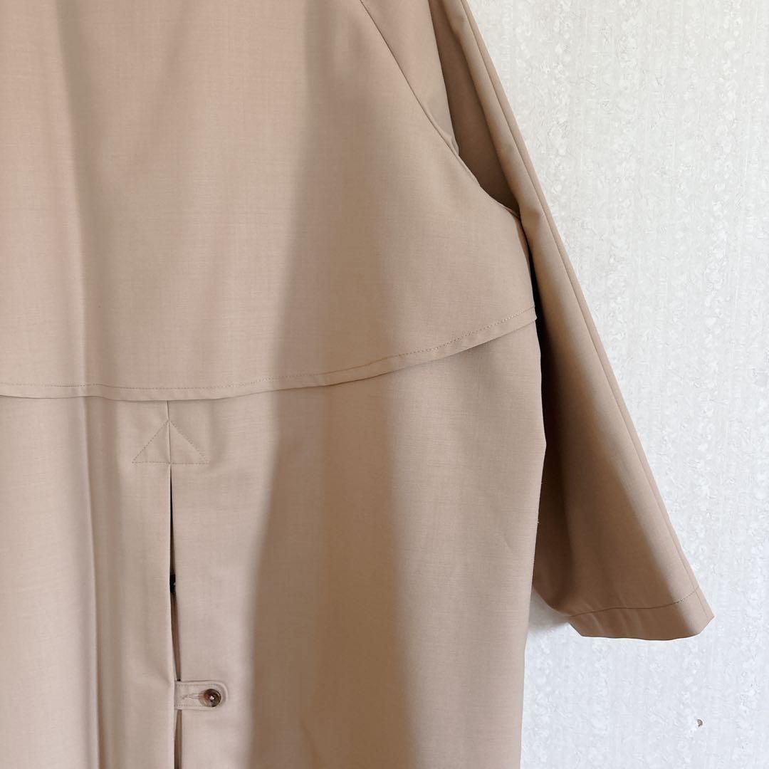 【極美品】グランマママドーター 中綿ライナー付き ギャバワイドトレンチコート