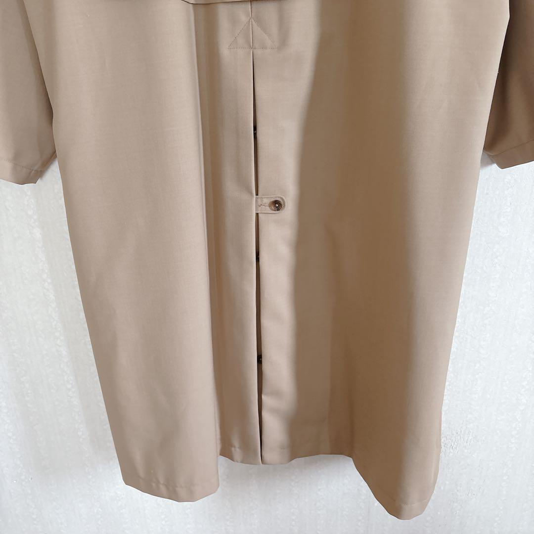 【極美品】グランマママドーター 中綿ライナー付き ギャバワイドトレンチコート