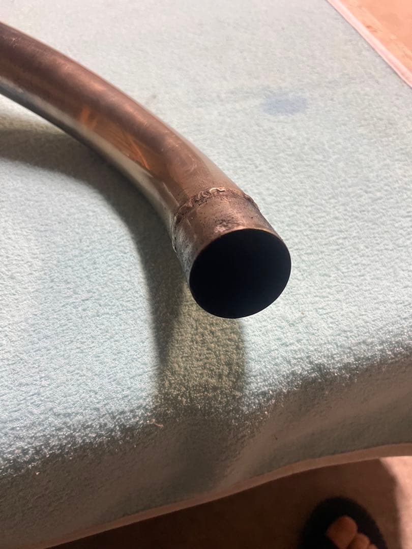 SR400 手曲げエキパイ 販売終了品