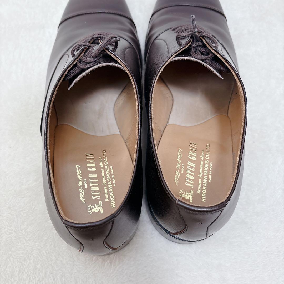 SCOTCH GRAIN ダークブラウン ドレスシューズ