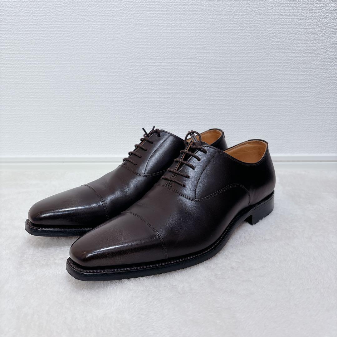 SCOTCH GRAIN ダークブラウン ドレスシューズ