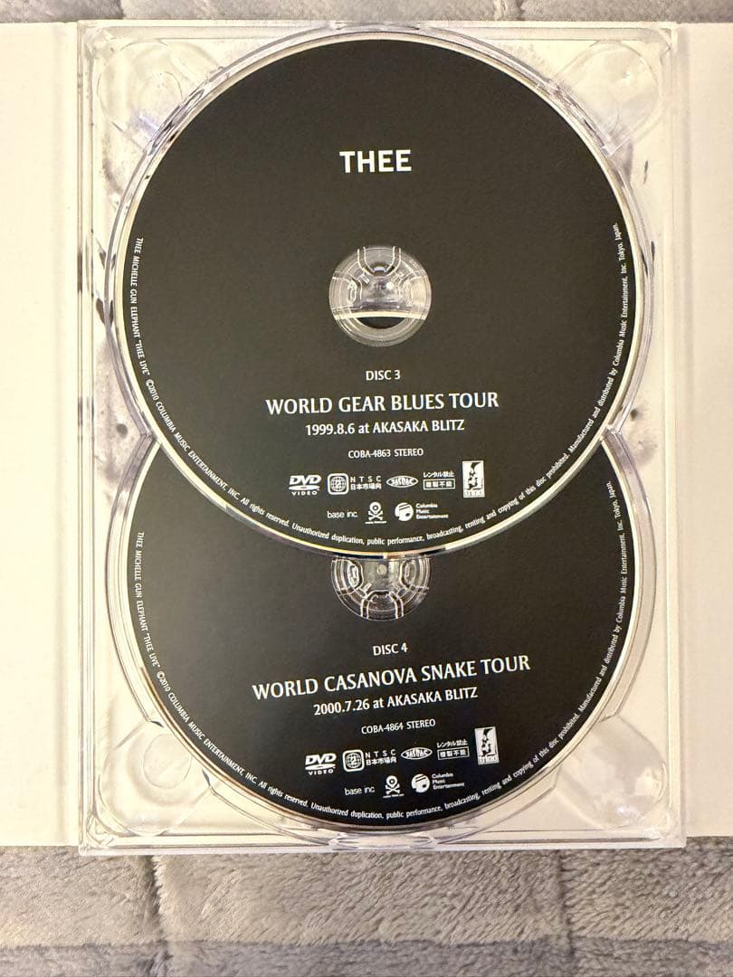 ミュージック THEE MICHELLE GUN ELEPHANT THEE LIVE DVD