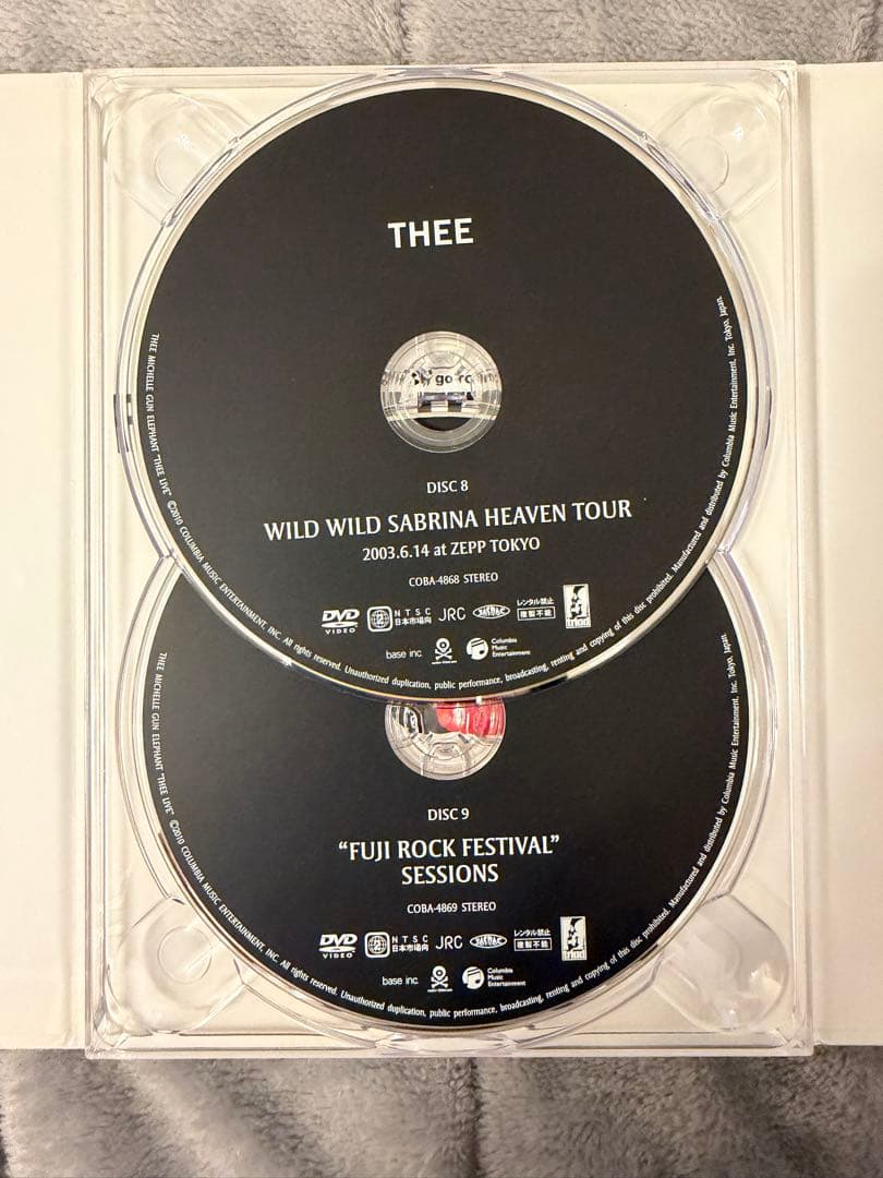 ミュージック THEE MICHELLE GUN ELEPHANT THEE LIVE DVD