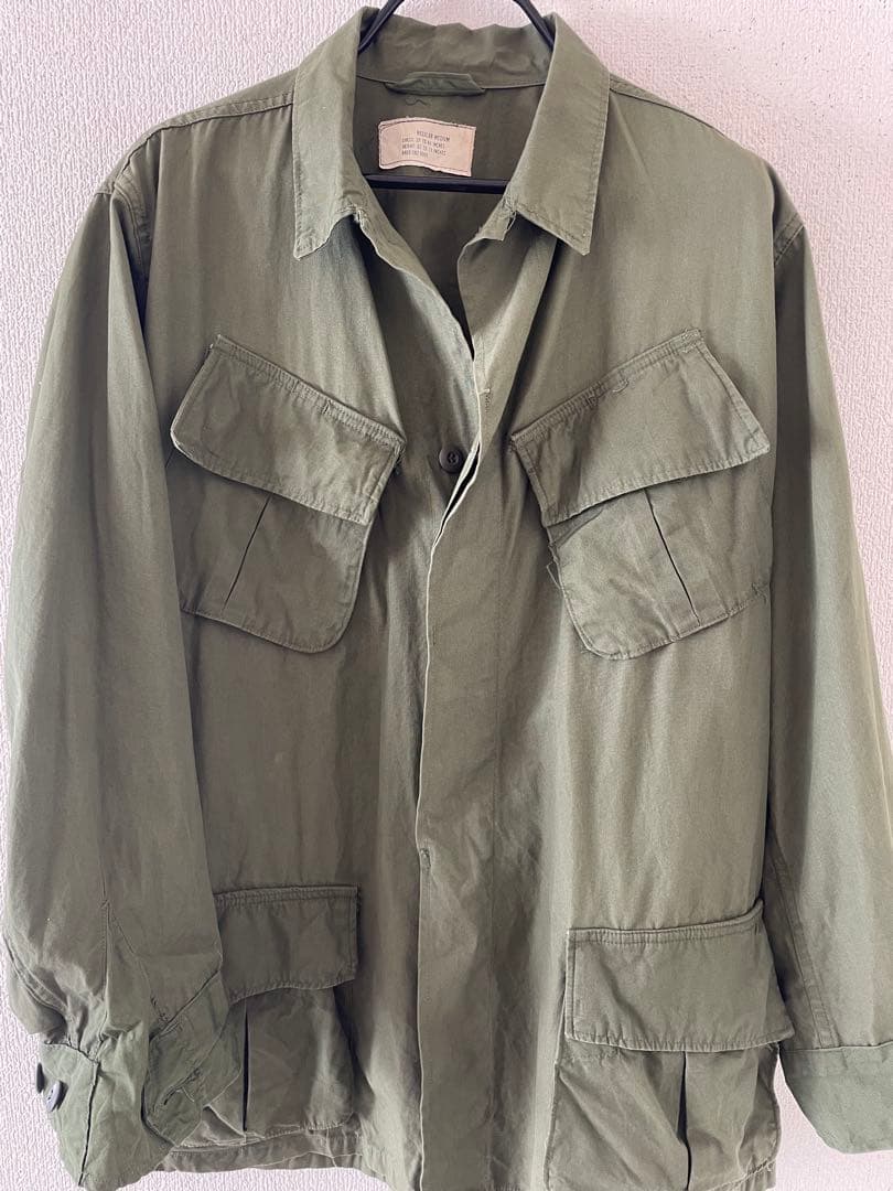 【M-R】 ジャングルファティーグ　3rd ノンリップ　 米軍実物　army