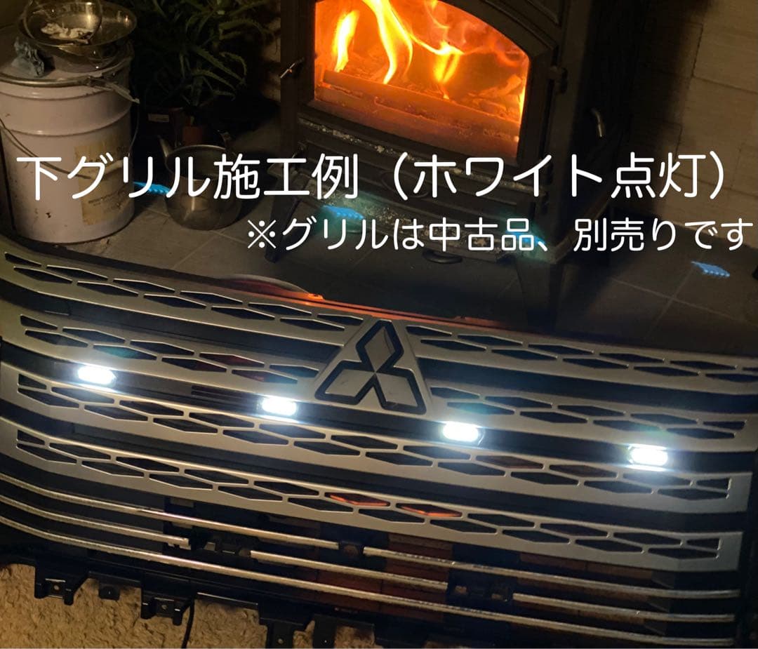 【取付説明書つき】 CV1W 現行 デリカ D5 【下グリル用】　グリルマーカー