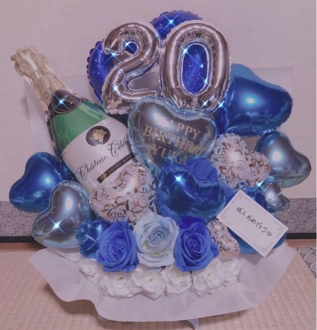 ステラ　推し活　生誕祭　バルーンギフト　バルーンアレンジ 卓フラ　フラスタ