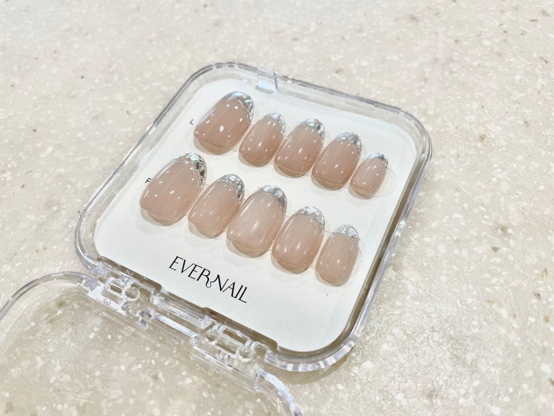 EVER NAIL エバーネイル　Glass French Nude