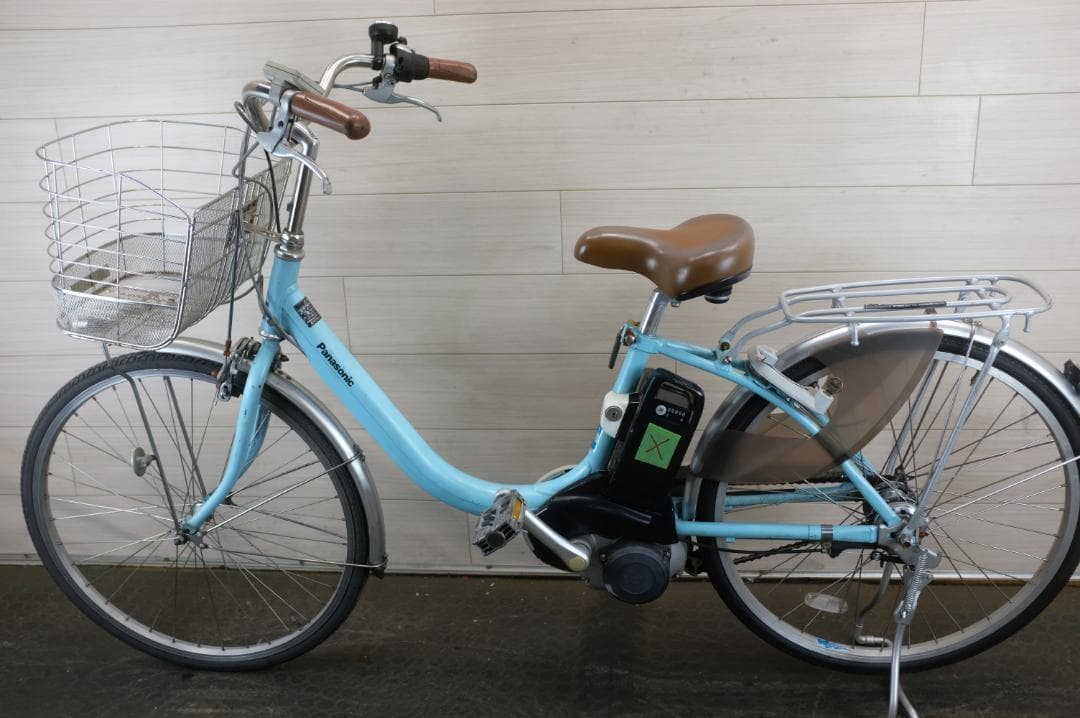 パナソニック　電動アシスト自転車　24インチ　３段　本体　バッテリーと充電器なし
