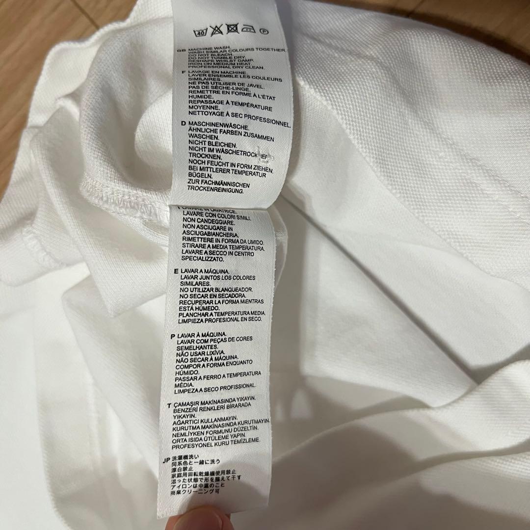 フレッドペリー M12 ホワイト ポロシャツ 38