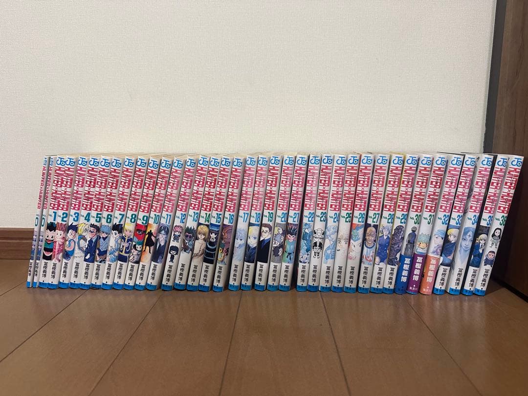 HUNTER×HUNTER ハンターハンター　1巻〜36巻＋０巻２冊