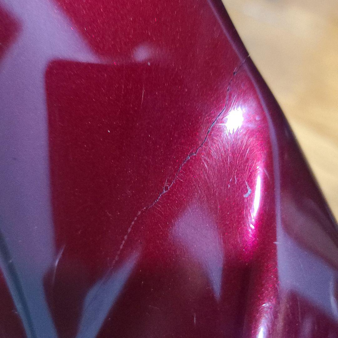 ゼファー400純正テールカウル サイドカバー フェンダー キズ汚れヒビ有