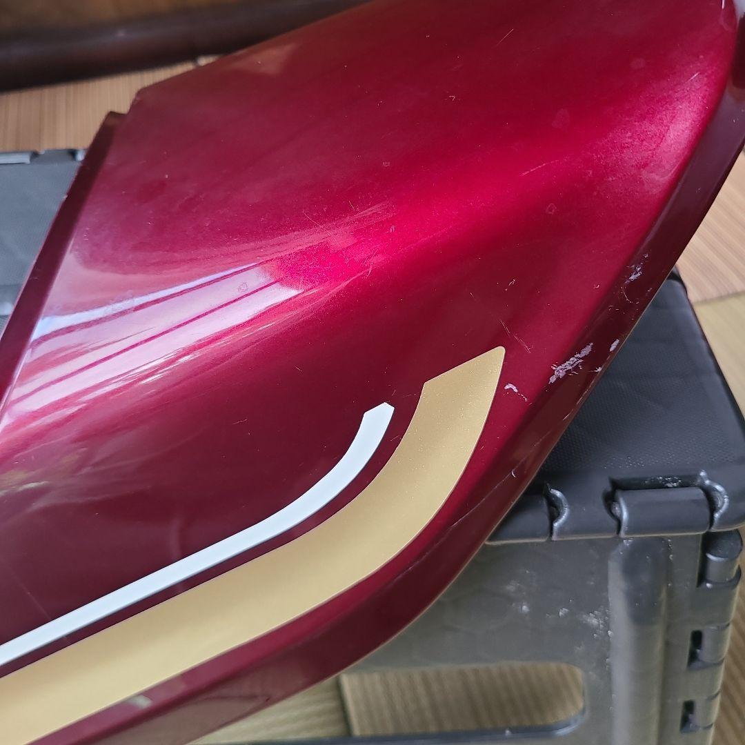 ゼファー400純正テールカウル サイドカバー フェンダー キズ汚れヒビ有