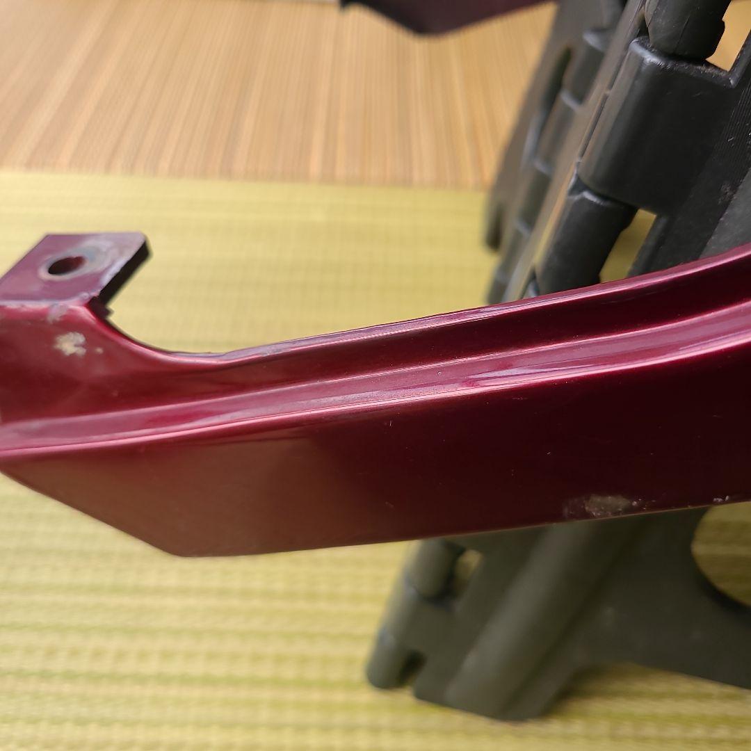 ゼファー400純正テールカウル サイドカバー フェンダー キズ汚れヒビ有