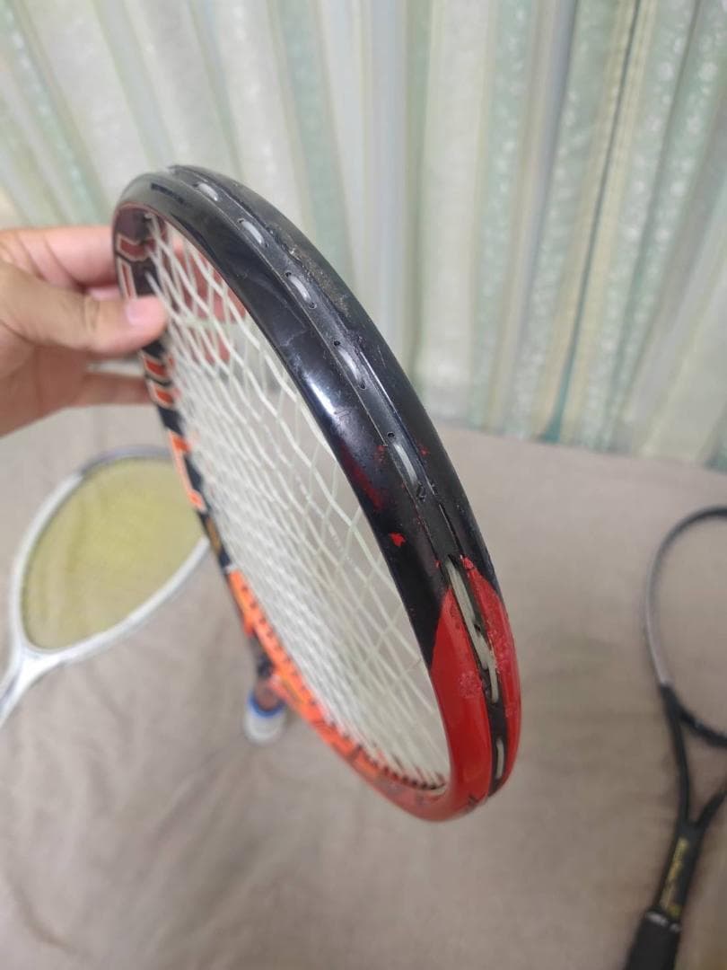 ソフトテニスラケット 3本セット 名機マッスルパワー700等 軟式テニス