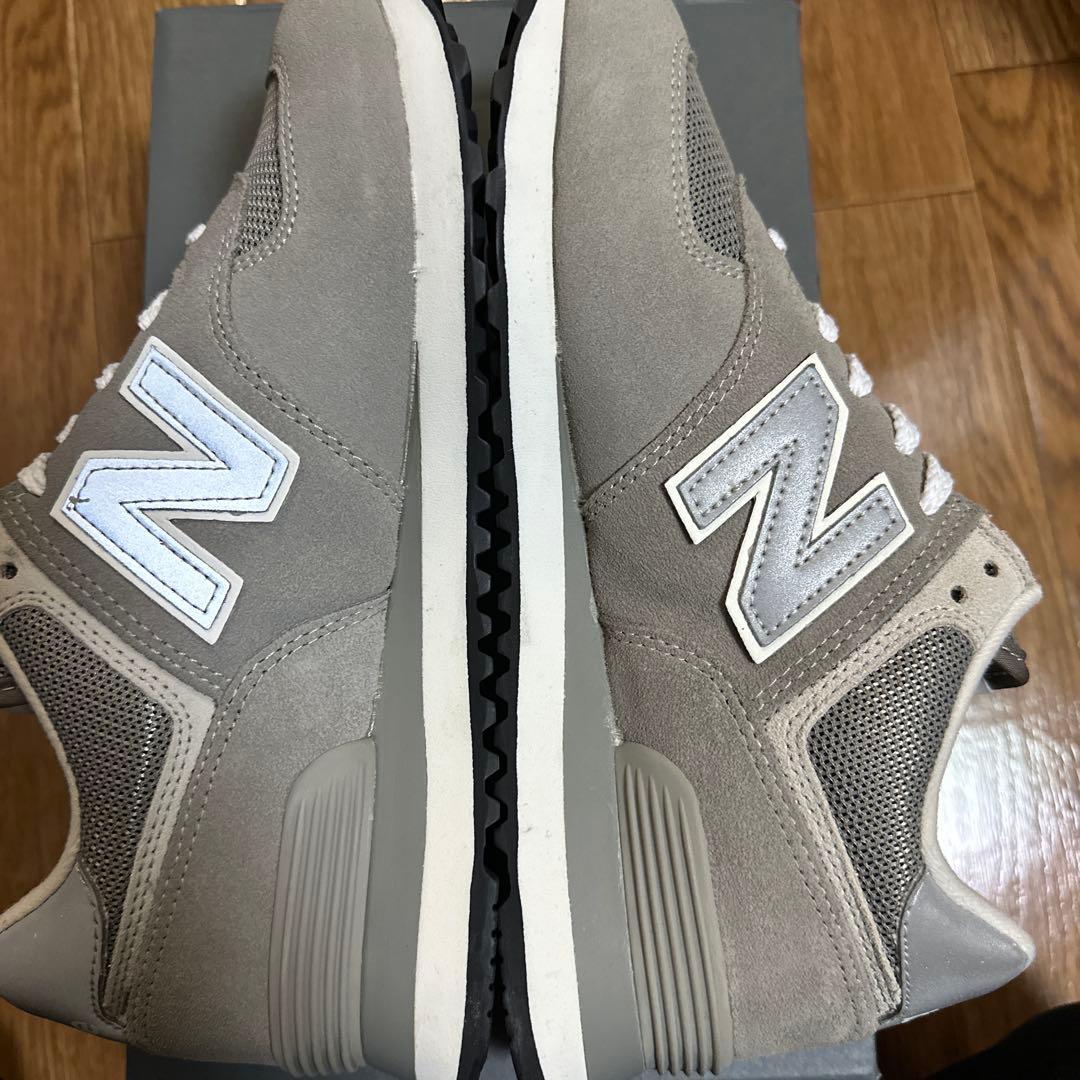 未使用new balance Classic 574 グレー スニーカー24.5