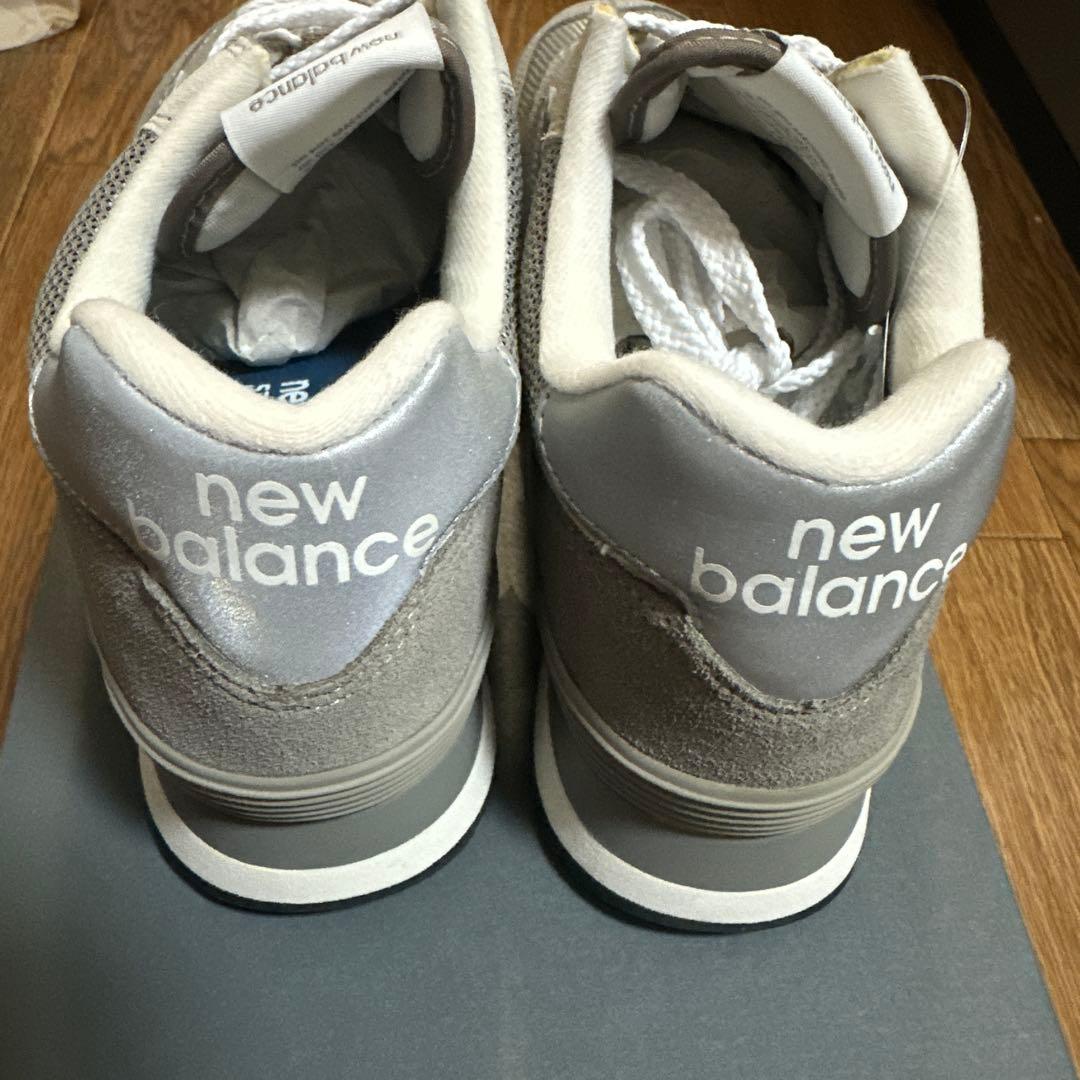 未使用new balance Classic 574 グレー スニーカー24.5