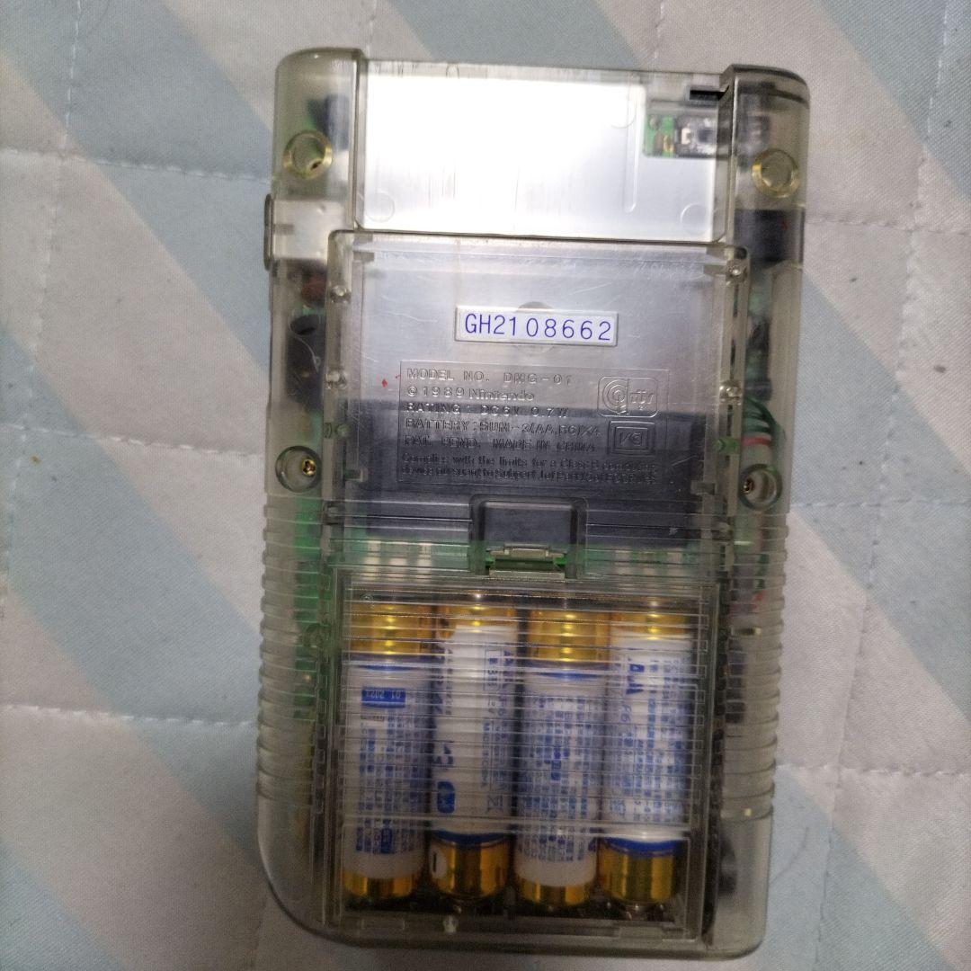 ゲームボーイ　スケルトン本体　　　　　　カートリッジ21本