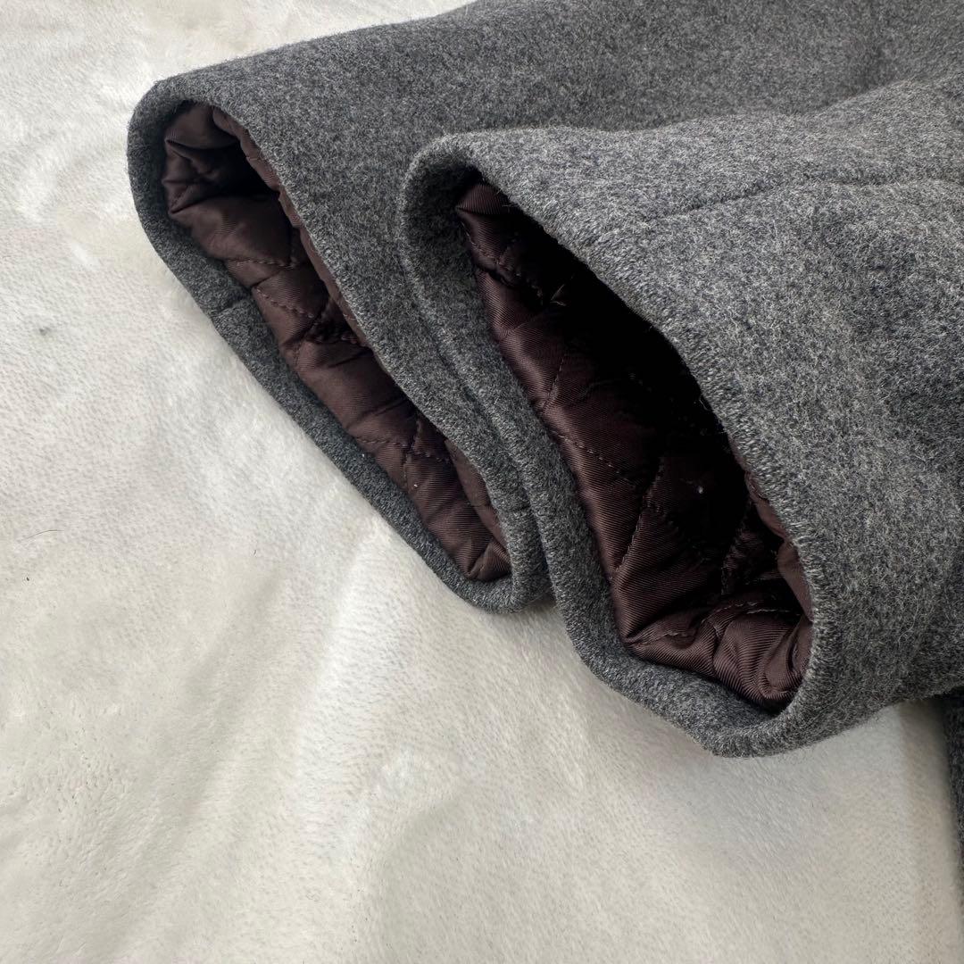 vintage YSL イヴサンローラン ウールコート ロングコート グレー