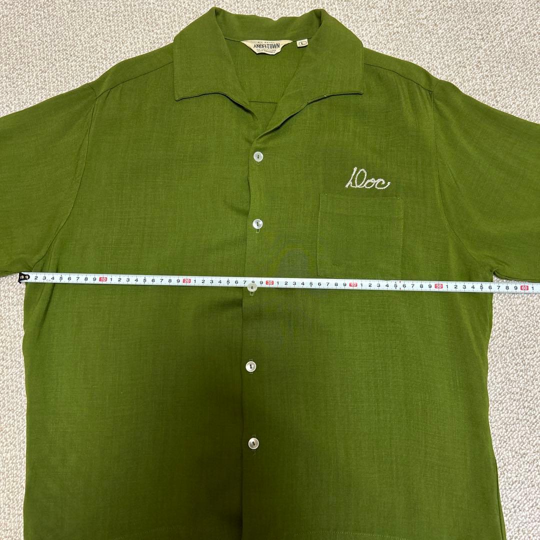 ANGEL TOWN ヴィンテージ　ボーリングシャツ