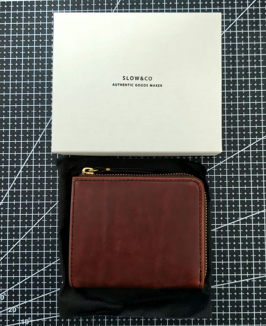SLOW ハービーレザーL字ジップウォレット
