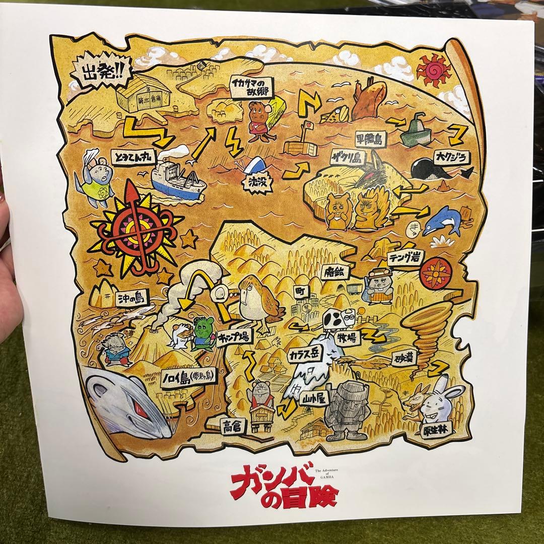 ガンバの冒険シリーズ メモリアルBOX レーザーディスク 全7巻セット